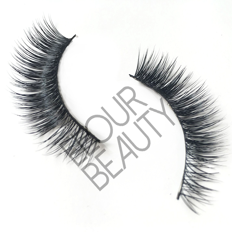 Custom packaging false eyelashes mink wholesale China EA67